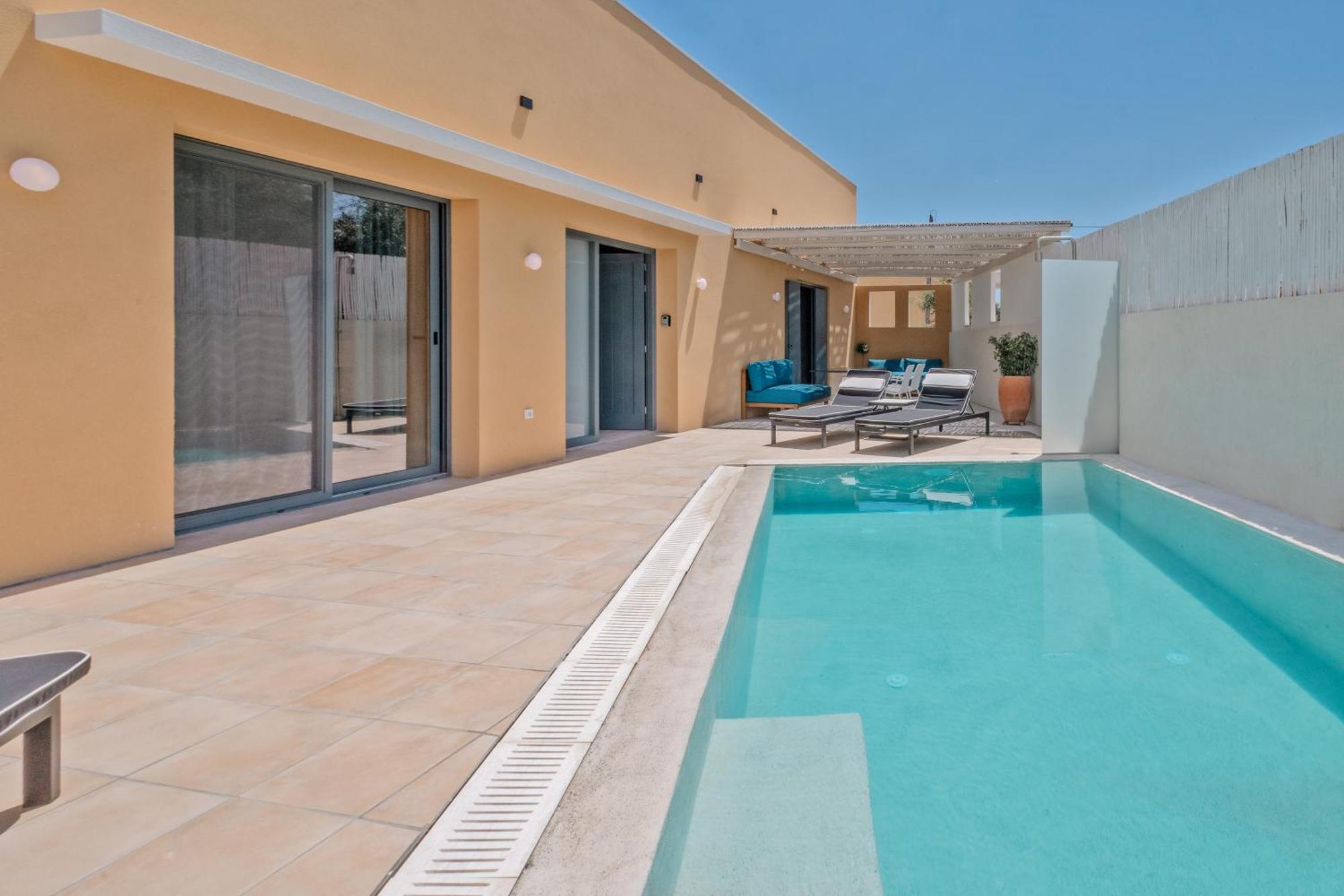 Tessera Villas & Studios Collection Gouvia Bagian luar foto