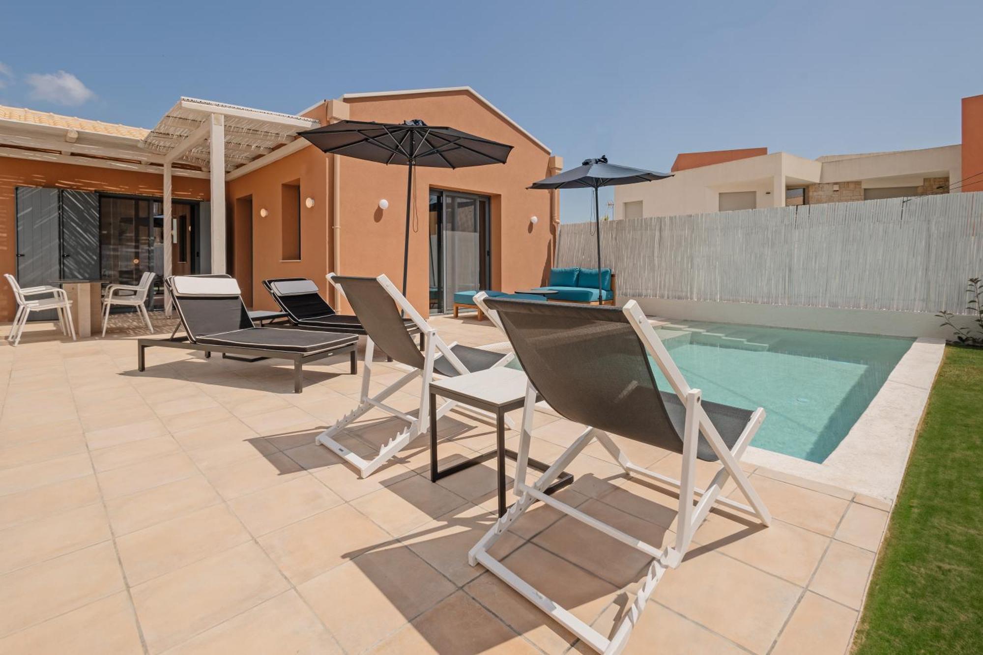 Tessera Villas & Studios Collection Gouvia Bagian luar foto